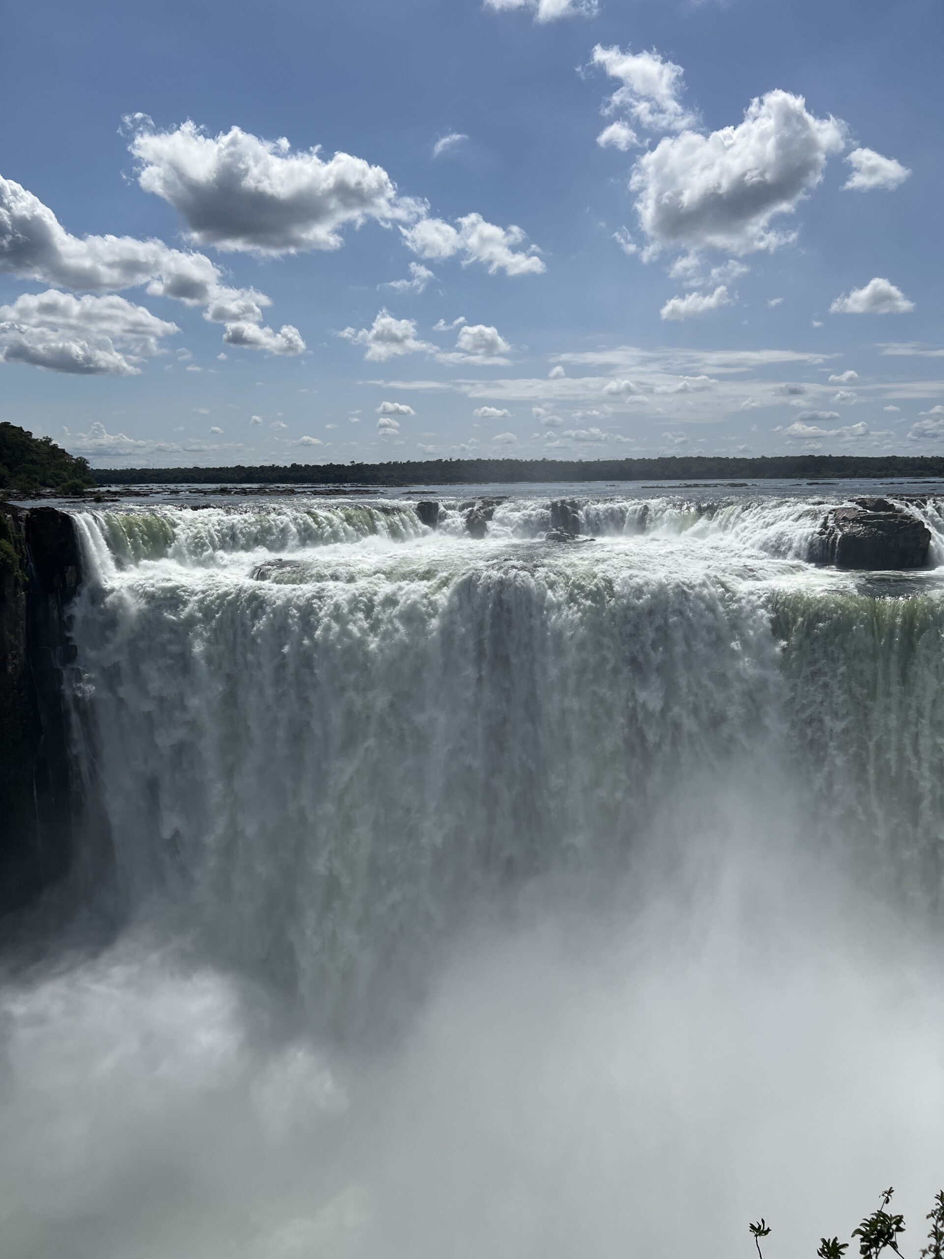 Devil throat in Iguazu Falls, Argentina. This is a video of the waterfalls call devil throat.
